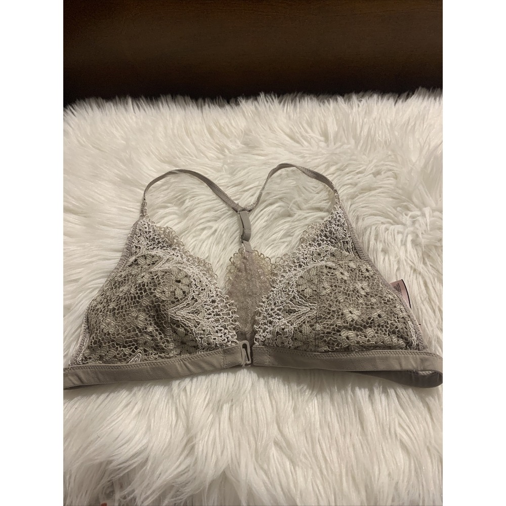 victoria secret body by victoria bra small bralette sexy triangle cups racerback